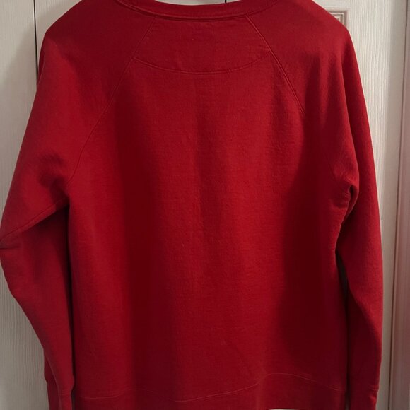 90's Champion Red Crewneck Sweatshirt - Picture 2 of 6